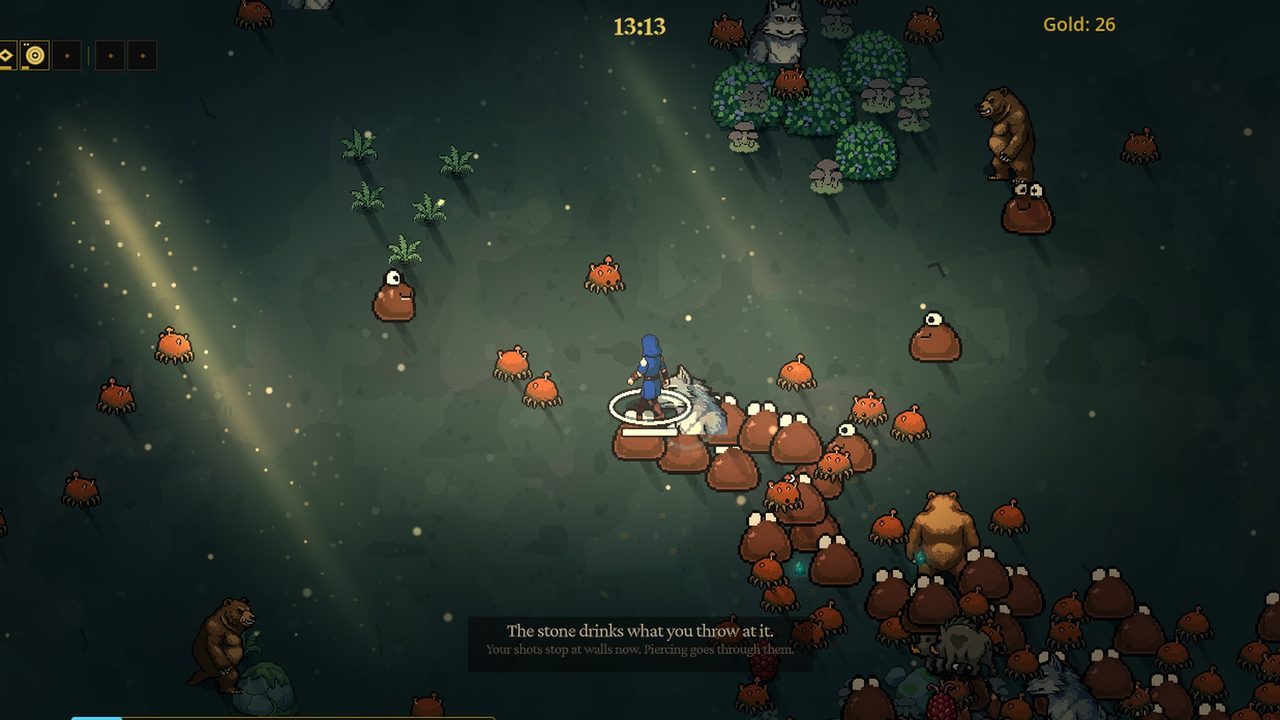 The horde at full density in the Whispering Woods